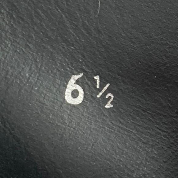 EVERLANE Size 6.5 Brown Cream Leather Snake Embossed Boots - Picture 8 of 8